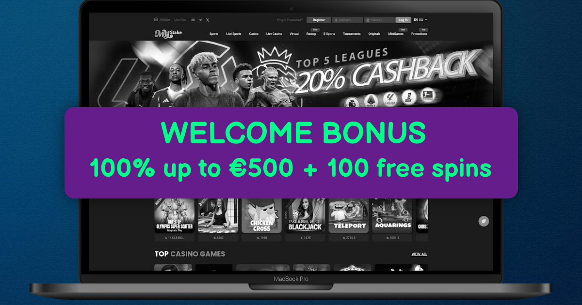 Mystake Casino banner